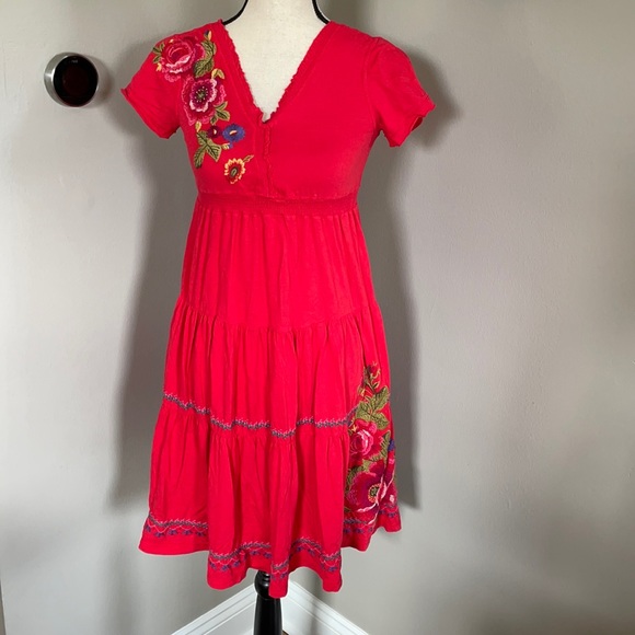 Johnny Was Dresses & Skirts - Johny Was NWT embroidered dress